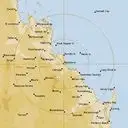Live Gladstone Weather Radar - 256km - Rain Rate