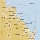 Live Gladstone Weather Radar - 256km - Rain Rate