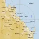 Live Gladstone Weather Radar - 256km - Rain Rate