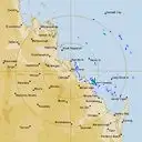 Live Gladstone Weather Radar - 256km - Rain Rate
