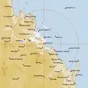 Live Gladstone Weather Radar - 256km - Rain Rate