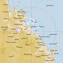 Live Gladstone Weather Radar - 256km - Rain Rate