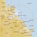 Live Gladstone Weather Radar - 256km - Rain Rate