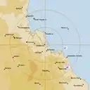 Live Gladstone Weather Radar - 128km - Rain Rate