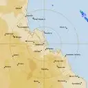 Live Gladstone Weather Radar - 128km - Rain Rate