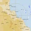 Live Gladstone Weather Radar - 128km - Rain Rate
