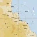 Live Gladstone Weather Radar - 128km - Rain Rate