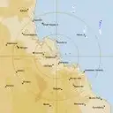 Live Gladstone Weather Radar - 128km - Rain Rate