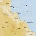 Live Gladstone Weather Radar - 128km - Rain Rate