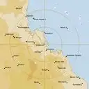 Live Gladstone Weather Radar - 128km - Rain Rate