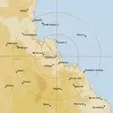 Live Gladstone Weather Radar - 128km - Rain Rate