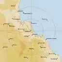 Live Gladstone Weather Radar - 128km - Rain Rate