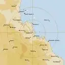 Live Gladstone Weather Radar - 128km - Rain Rate