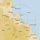 Live Gladstone Weather Radar - 128km - Rain Rate