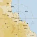 Live Gladstone Weather Radar - 128km - Rain Rate