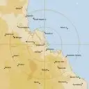 Live Gladstone Weather Radar - 128km - Rain Rate
