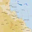 Live Gladstone Weather Radar - 128km - Rain Rate