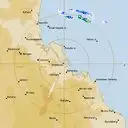 Live Gladstone Weather Radar - 128km - Rain Rate