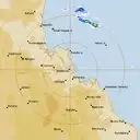 Live Gladstone Weather Radar - 128km - Rain Rate