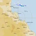 Live Gladstone Weather Radar - 128km - Rain Rate