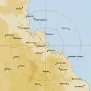Live Gladstone Weather Radar - 128km - Rain Rate