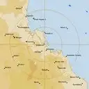 Live Gladstone Weather Radar - 128km - Rain Rate