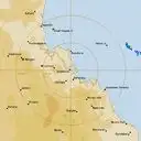 Live Gladstone Weather Radar - 128km - Rain Rate