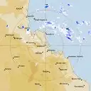 Live Gladstone Weather Radar - 128km - Rain Rate