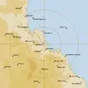 Live Gladstone Weather Radar - 128km - Rain Rate