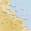 Live Gladstone Weather Radar - 128km - Rain Rate