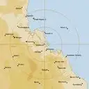 Live Gladstone Weather Radar - 128km - Rain Rate