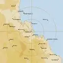 Live Gladstone Weather Radar - 128km - Rain Rate