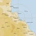 Live Gladstone Weather Radar - 128km - Rain Rate