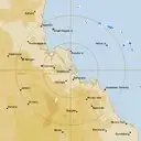 Live Gladstone Weather Radar - 128km - Rain Rate