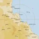 Live Gladstone Weather Radar - 128km - Rain Rate