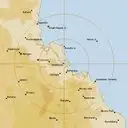 Live Gladstone Weather Radar - 128km - Rain Rate