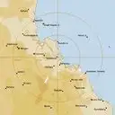 Live Gladstone Weather Radar - 128km - Rain Rate