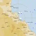 Live Gladstone Weather Radar - 128km - Rain Rate