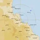 Live Gladstone Weather Radar - 128km - Rain Rate