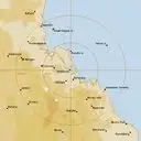 Live Gladstone Weather Radar - 128km - Rain Rate