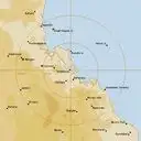 Live Gladstone Weather Radar - 128km - Rain Rate