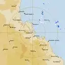 Live Gladstone Weather Radar - 128km - Rain Rate