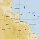 Live Gladstone Weather Radar - 128km - Rain Rate