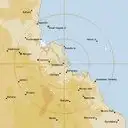 Live Gladstone Weather Radar - 128km - Rain Rate