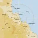 Live Gladstone Weather Radar - 128km - Rain Rate