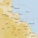 Live Gladstone Weather Radar - 128km - Rain Rate