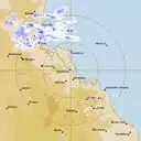 Live Gladstone Weather Radar - 128km - Rain Rate