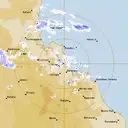 Live Gladstone Weather Radar - 128km - Rain Rate