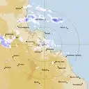 Live Gladstone Weather Radar - 128km - Rain Rate