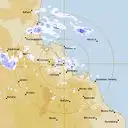 Live Gladstone Weather Radar - 128km - Rain Rate